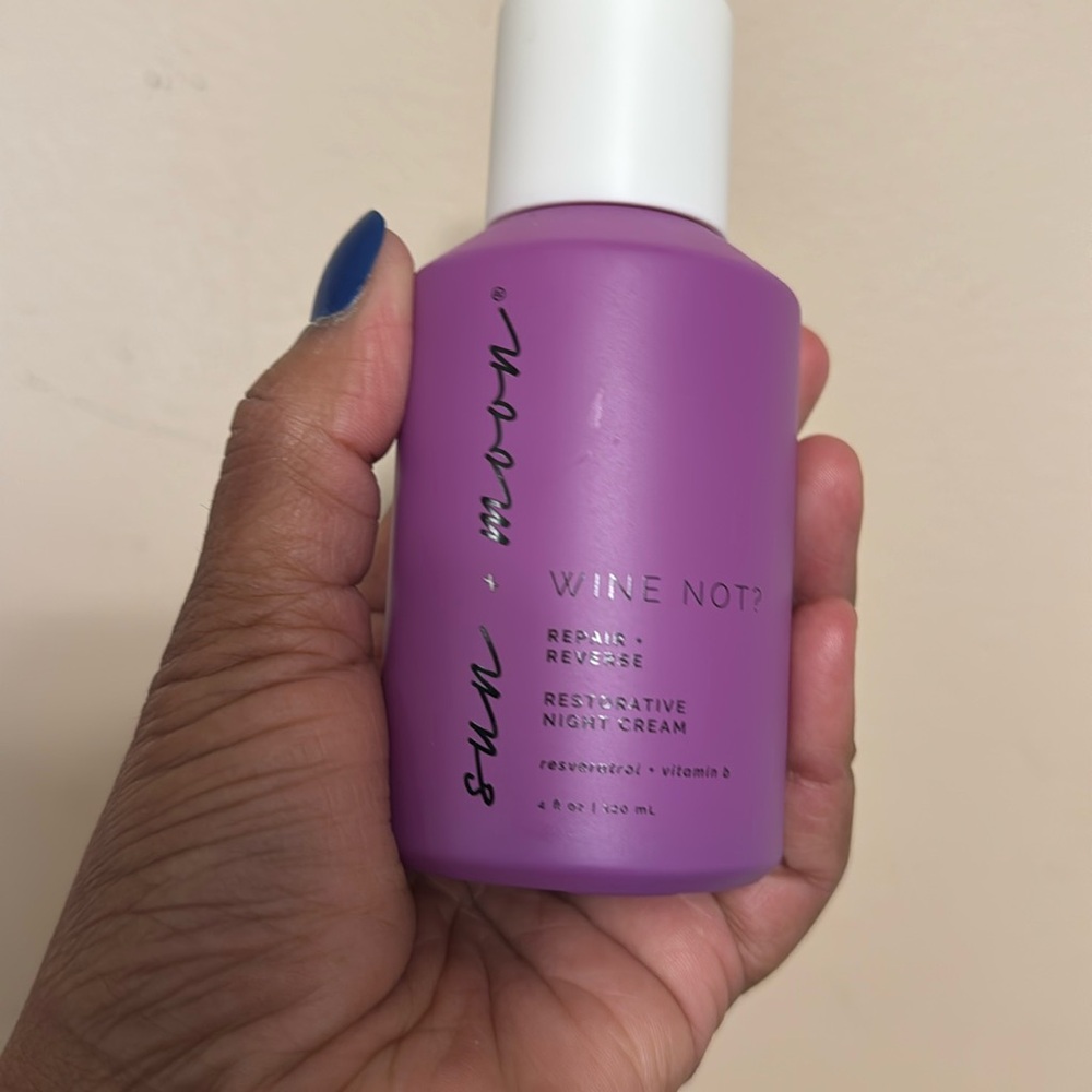 COPY - COPY - Sun and Moon Wine Not Restorative Night Cream